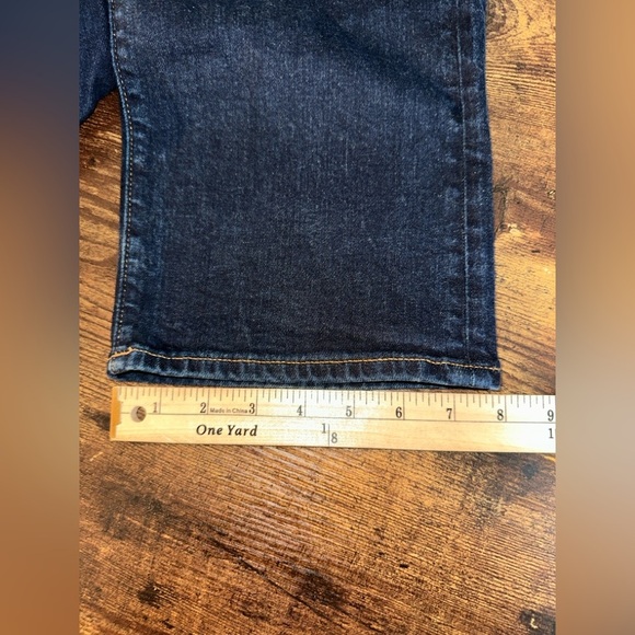 Revtown Jeans Decade Denim Mens 38x30 Dark Wash Blue Automatic Straight Denim - Picture 9 of 11